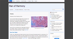 Desktop Screenshot of hanofharmony.com